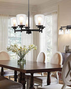 Eidonta 4 Pack Clear Glass Shade Replacements, Bell Shaped Glass Shade Covers - Image 5