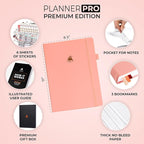 Clever Fox Planner Pro Premium – Luxurious Weekly & Monthly Planner - Image 2