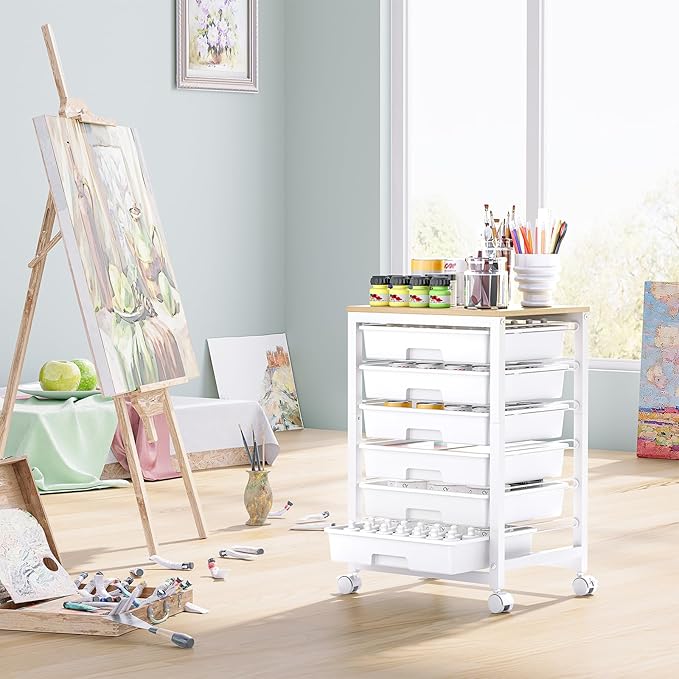SYKIARIOL Rolling Storage Utility Cart - Image 8