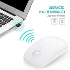 VssoPlor Wireless Mouse, 2.4G Slim Portable Computer Laptop Mouse - Image 4