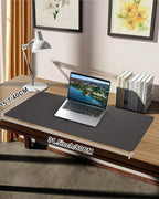 Small Desk Mat, Leather Desk Pad Protector, Desk Mouse pad, Office Desk mat - Image 7