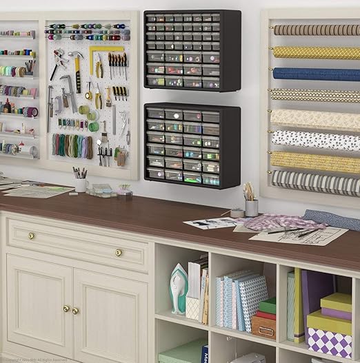 Akro-Mils 44-Drawer Plastic Drawer Storage Cabinet - Image 11