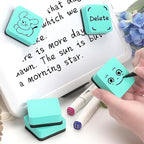 Tamaki 18 PCS Magnetic Whiteboard Dry Erase Erasers, Mini Dry Erasers - Image 7