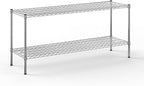 Regal Altair 18" Deep x 60" Wide x 27" Height Wire Shelving Kit | 2-Tier | NSF by Regal+Altair
