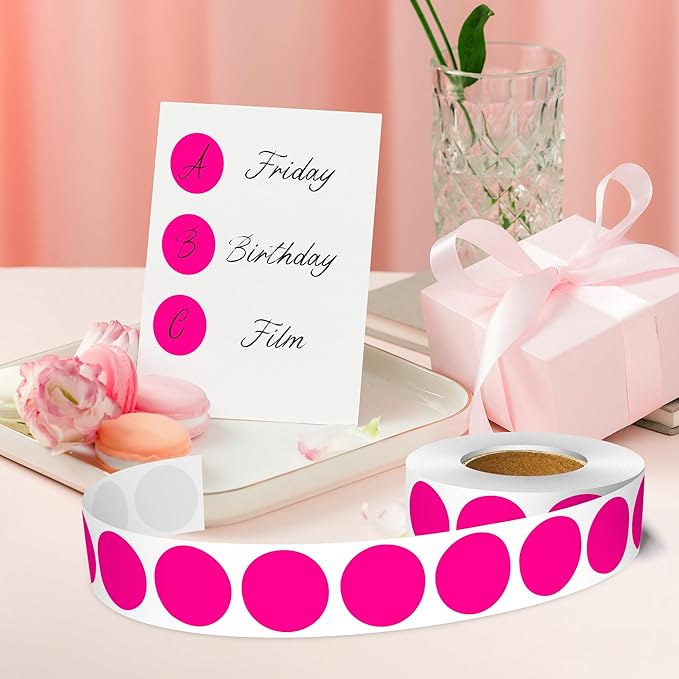1 Inch Round Color Coding Labels, Round Color Dot Labels - Image 5
