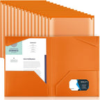 Henoyso 36 Pcs Plastic Folders by Henoyso