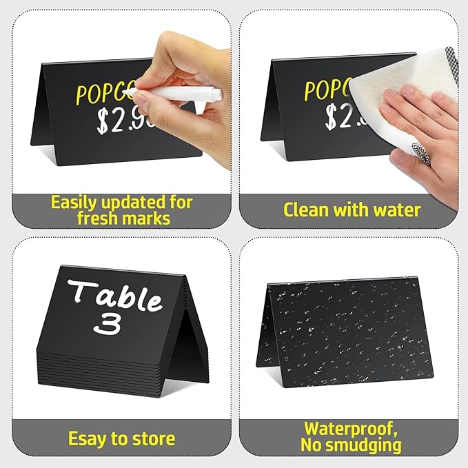 PigPotParty 4"x3" Mini Chalkboard Signs - Image 5