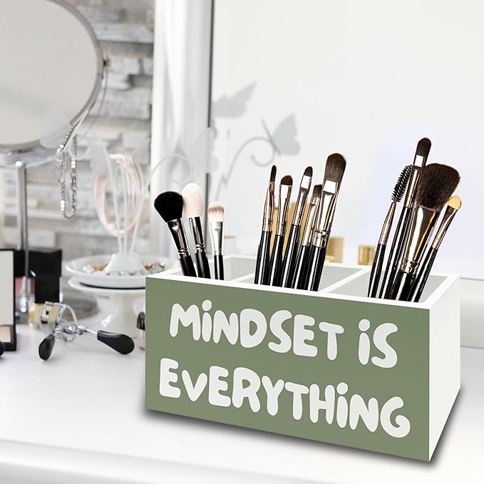 XPH Green Inspirational Pen Pencil Holder Organizer - Image 4