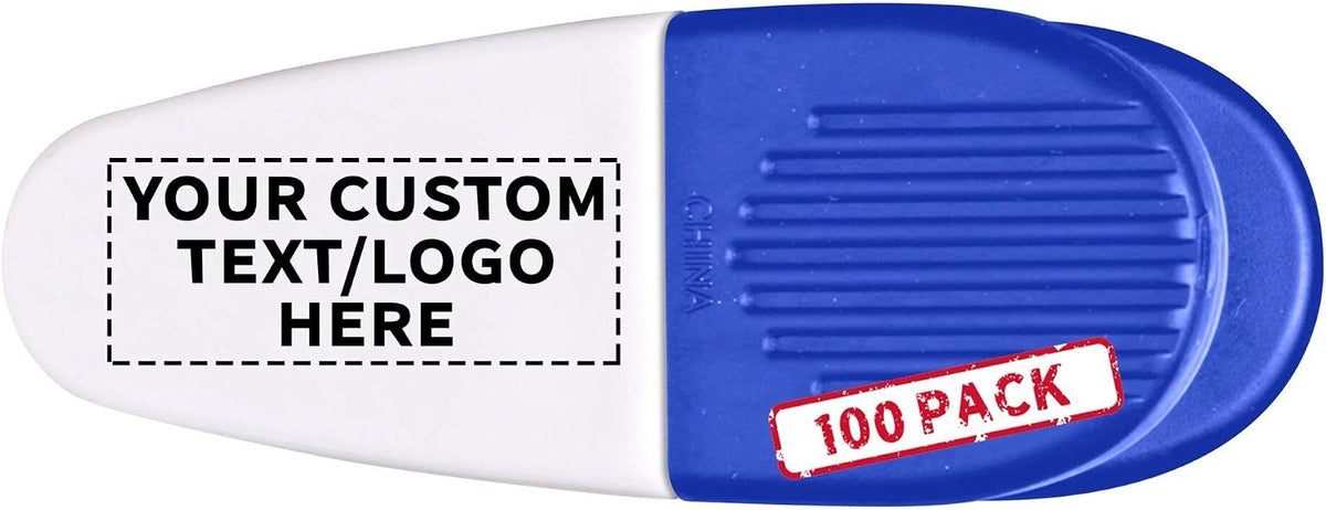 100 Magnetic Memo Holders Set