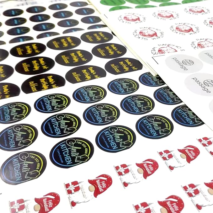 100-500 Custom Stickers Personalized Labels, Customized Stickers - Image 3