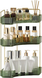 YCIA&DONE Corner Bathroom Counter Organizer, Makeup Organizer by YCIADONE