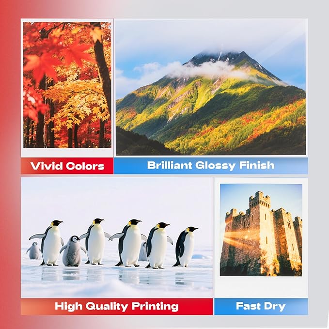 HARTWII 220 Pack Photo Paper Glossy Inkjet 8.5x11 inches 52lb 200Gsm Letter Size - Image 6