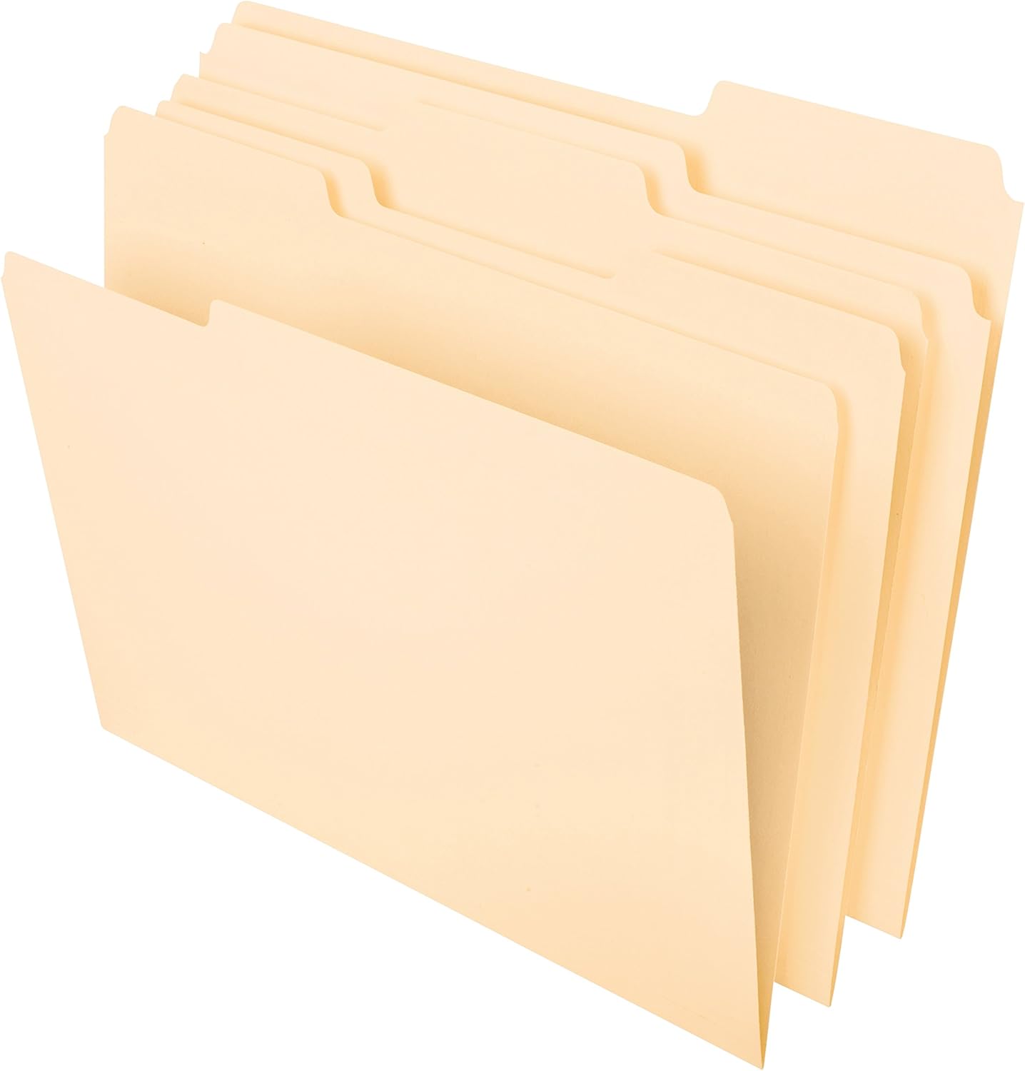 Pendaflex Letter Size File Folders Bundle - Pink Two-Tone 100 Count & Manila Classic 100 Count (152 1/3 PIN & 65213)
