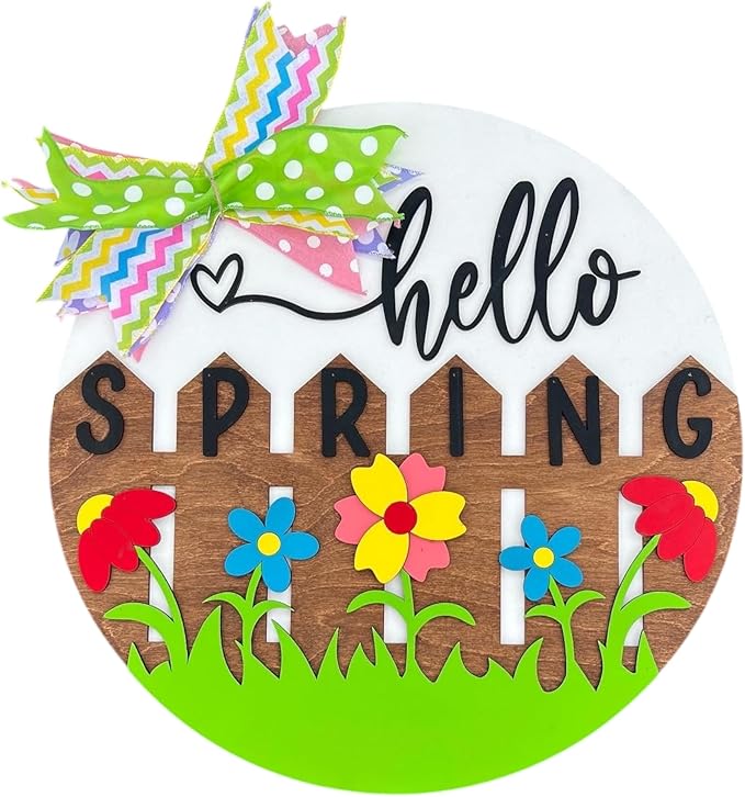 Wood front door sign Wood sign Home decor Welcome sign Sign by Unknown