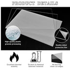 Roowest 2 Pcs 24 x 36 Inch, 1/2 Inch Thick Clear Acrylic Plexiglass Sheets - Image 4