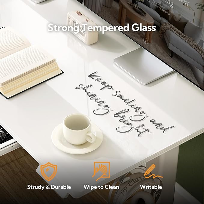 INNOVAR Glass Standing Desk - Image 7