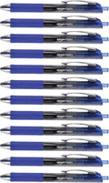 Amazon Basics Gel Pens Fine Point Smooth Writing Pens, Retractable, 12 Pack by AmazonBasics