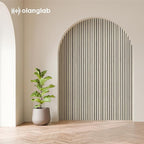Olanglab Wood Slat Wall Panels 4 Pack, Wooden Acoustic Wall Panels, 94.5"x12.6" - Image 8