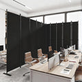 C-Hopetree 10 Panels Room Divider, 6 Ft Tall Indoor Folding Privacy Screen by C-Hopetree