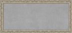 Amanti Art Silver Framed Magnetic Board 24x52 Oversize Vision Board by AmantiArt