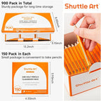 Shuttle Art 900 Pack #2 HB Golf Pencils, Wood-cased 3.5” Mini Pencils Bulk - Image 2