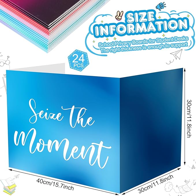 Honoson 24 Pcs Bulk Inspirational Privacy Folders - Image 2
