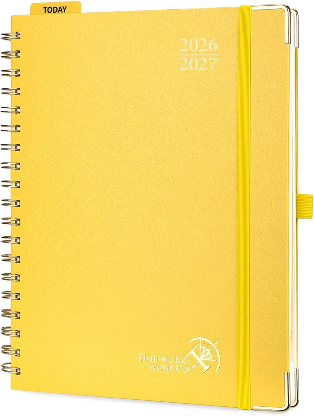 POPRUN Agenda 2026-2027, 8" x 10" Weekly Planner, Daily Appointment...