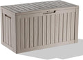 EasyUp 90 Gallon Deck Boxes Waterproof, Outdoor Large Storage Boxes by EASYUP