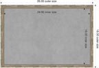Amanti Art Silver Framed Magnetic Board 18x26 Medium Vision Board - Image 2