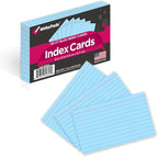 KAISA Colored Index Card Heavyweight Flashcards, Blank on Back Index Cards - Image 2
