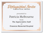 PaperDirect Copper on White Classic Specialty Certificates, 8½ x11, Foil Accents - Image 2