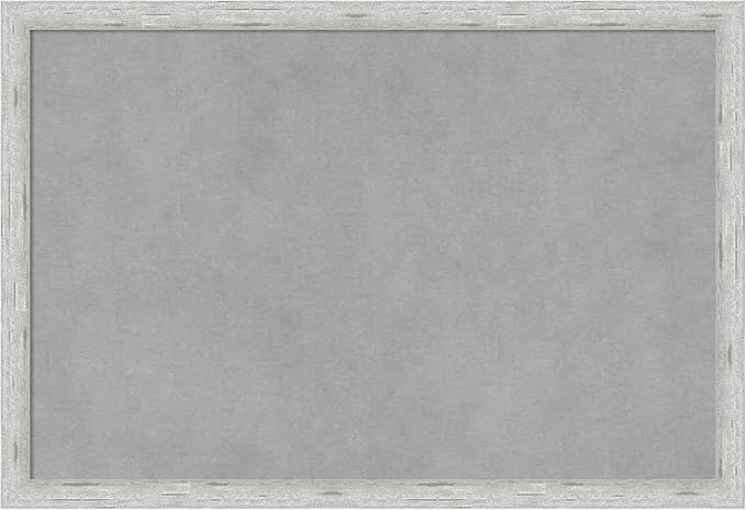 Amanti Art Silver Framed Magnetic Board 13x19 Small Vision Board by AmantiArt