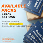 Custom Metal Signs, Personalized Aluminum, Customized Safety, Business Signs - Image 4