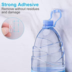 Cable Clips Clear, Heavy Duty Extension Cord Clips Wall, Adhesive Wire Holders - Image 3