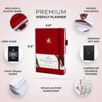 Clever Fox Planner Premium Edition – Undated Luxurious Weekly & Monthly Planner - Image 2