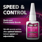 Super Glue Liquid, Instant Clear Cyanoacrylate Medium Thick Viscosity Adhesive - Image 7