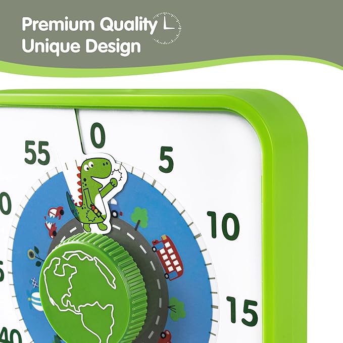 TWENTY5 SEVEN Countdown Timer 7.5 inch, 60 Minute 1 Hour Visual Timer - Image 4