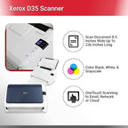 Xerox Visioneer Xerox D35 Scanner, USB Office Document Scanner - Image 2