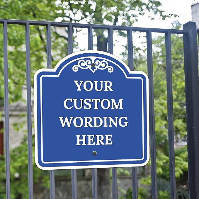 Custom Decorative Sign, Personalized Metal Sign - Image 4