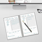 Fitness Journal for Women & Men, A5 Workout Journal/Planner Daily Exercise Log - Image 6