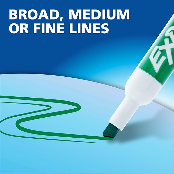 EXPO Dry Erase Markers, Chisel Tip, Office & Home | 36 Count - Image 7