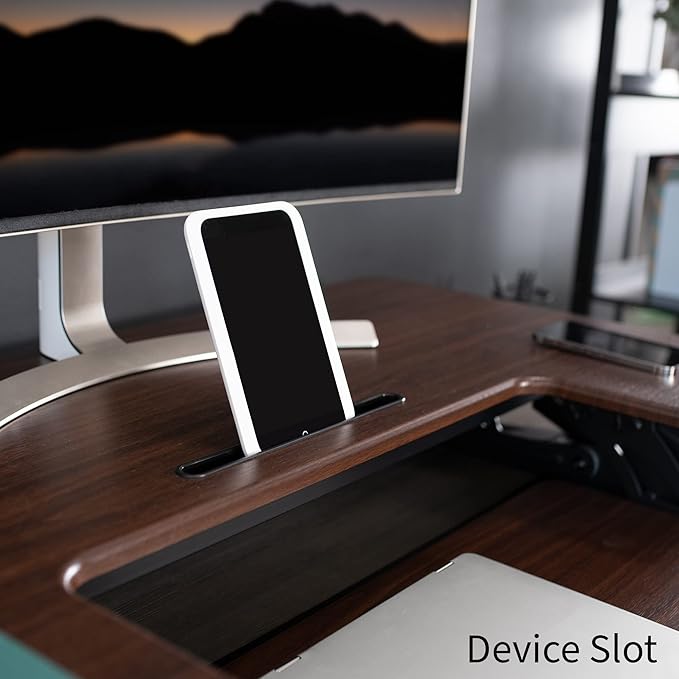 VIVO 36 inch Height Adjustable Stand Up Desk Converter, V Series, Quick Sit to - Image 8