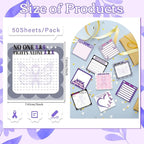 Lovarywow Domestic Violence Awareness Sticky Notes Gifts, 9 Pack Domestic - Image 2