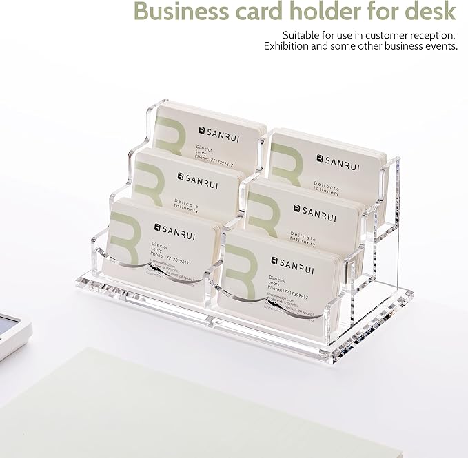 YUXUN Business Card Holder Display - Image 7