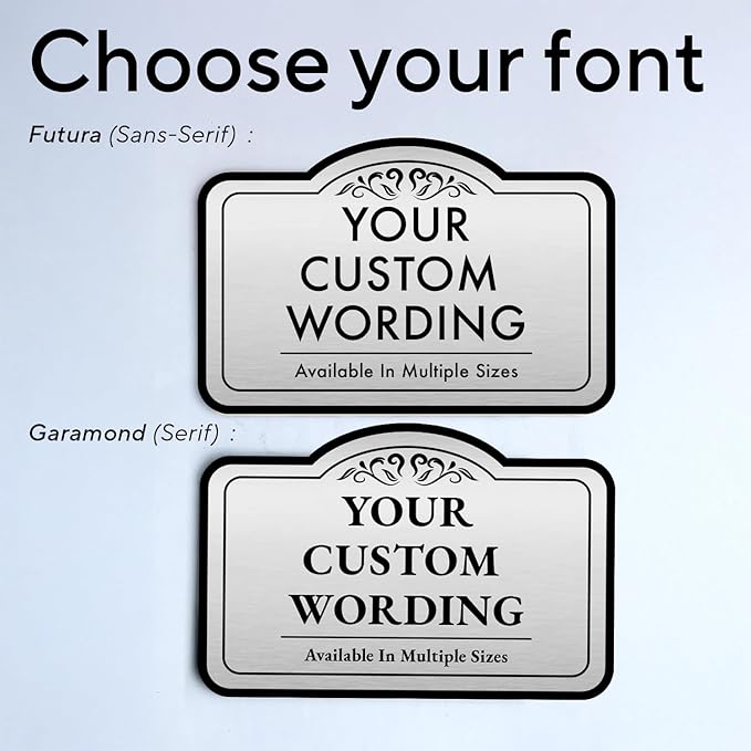 Custom Decorative Outdoor Waterproof Metal Signs, Personalized Aluminum Design - Image 9