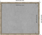 Amanti Art Silver Framed Magnetic Board 22x26 Medium Vision Board - Image 2