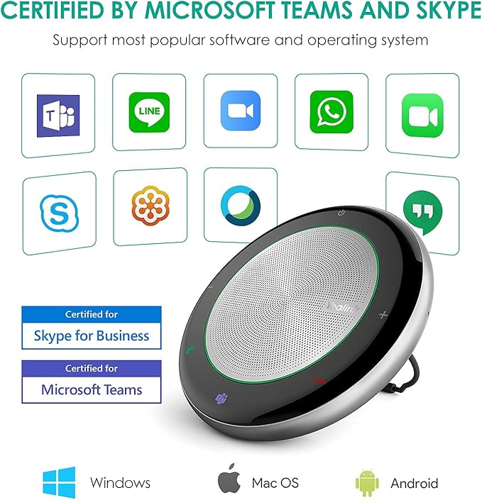 Yealink Bluetooth Speakerphone Conference Microphone Teams Certified CP700 USB - Image 5