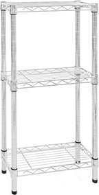 Shelving Inc. 8" d x 18" w Chrome Wire Shelving by ShelvingInc