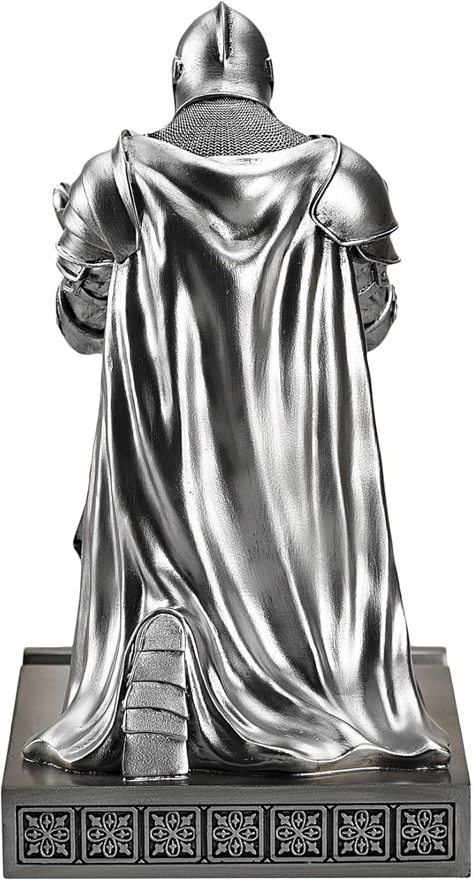 Amoysanli Medieval Armored Warrior Wearing Outerwear, Mobile Phone Stand Knight - Image 5
