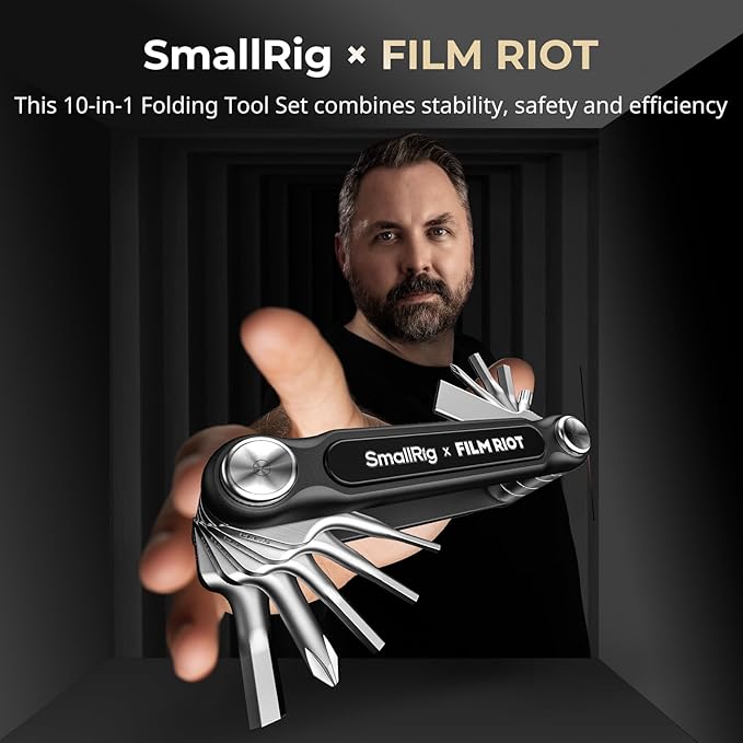 SmallRig x FILM RIOT 10-in-1 Folding Tool Set - Image 2